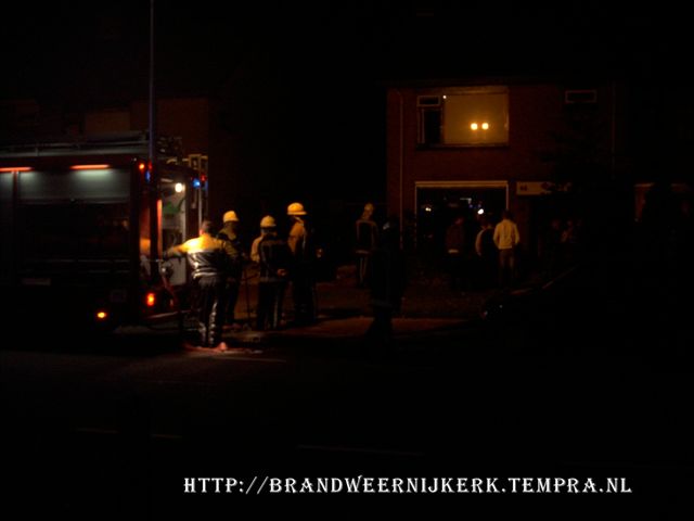 frietuurpan in de brand 1 persoon licht gewond !