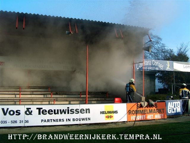 en het brandje op de tribune is weer zo goed als geblust 