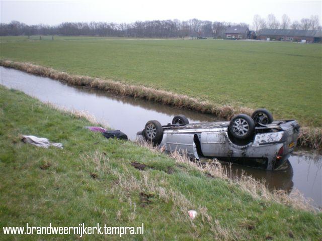 de persoon kon nog net op tijd er uitkomen