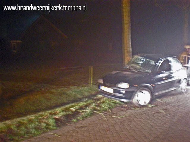 vanwege de mist is de foto niet scherp